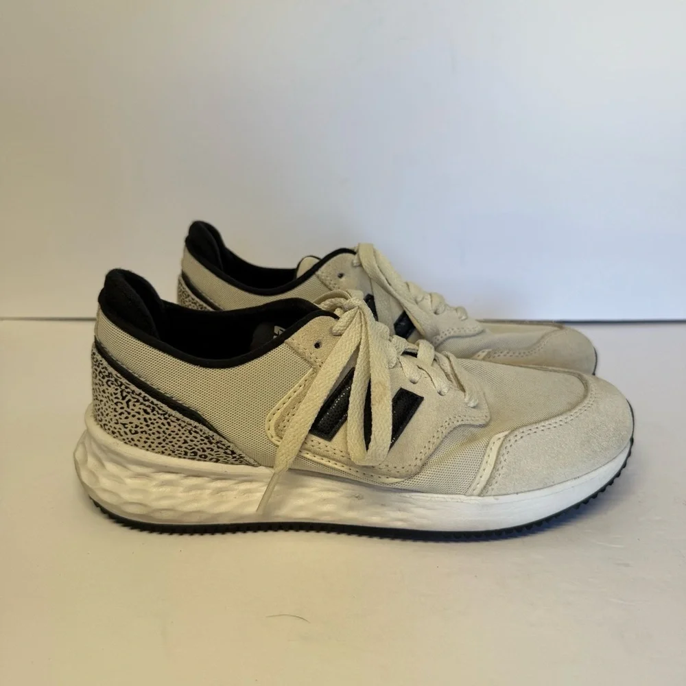 Women's Fresh Foam X70 Leopard Casual Sneakers from Finish Line Size 7